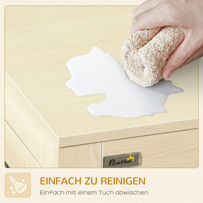 Hondenbench – Hondenkooi – Hondenhok – Hondenverblijf – Reisbench – Dubbele Deuren – Stevig Stalen Materiaal – 94x60x71,5 cm – Waterafstotend Kussen