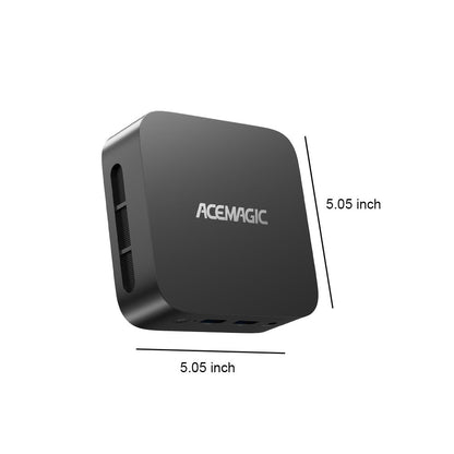 Mini PC – Mini Desktop Computer – Compact PC – Kleine Computer – Werkstation – AMD Ryzen 5 7430U – 32GB DDR4 RAM – 512GB SSD – Triple 4K Monitor Ondersteuning – Wifi 6