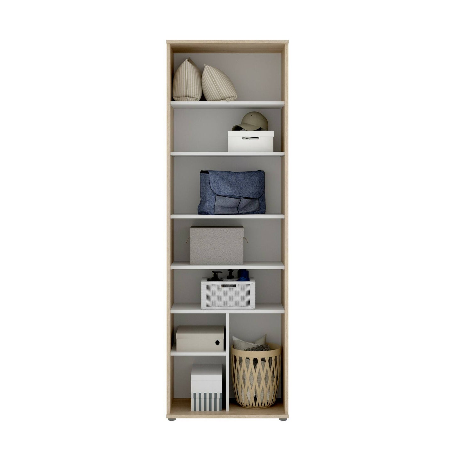 Multifunctionele Kast – Opbergkast – Schoenenkast – Garderobekast – Bijkeukenkast – Rovere – Verstelbare Planken – Kras- en Waterbestendig Melamine