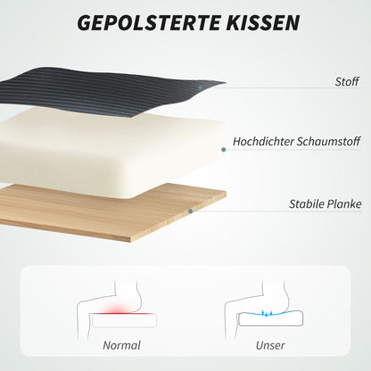 Ergonomische bureaustoel – Comfortabele werkstoel – Office chair – Desk chair – Zwarte bureaustoel – Verstelbare lendensteun – Opklapbare armleuningen
