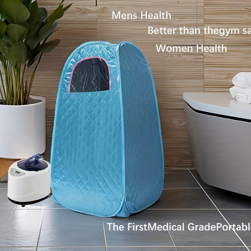 Stoomsauna – Sauna Tent – Thuissauna – Draagbare Sauna – Wellness Tent – Compact Ontwerp – Automatische Veiligheidsuitschakeling – Geschikt Tot 176,78 cm