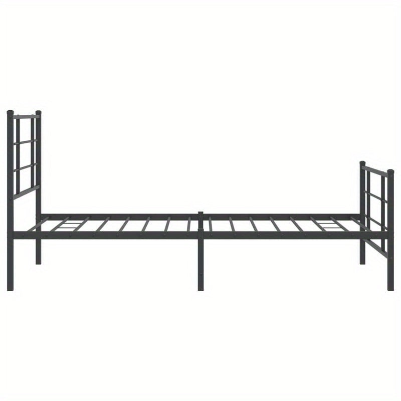 Bedframe – Metalen Bedframe – Verstelbaar Bed – Slaapbank – Bedbodem – 100x200 cm – Robuust Metaal – Eenvoudige Montage