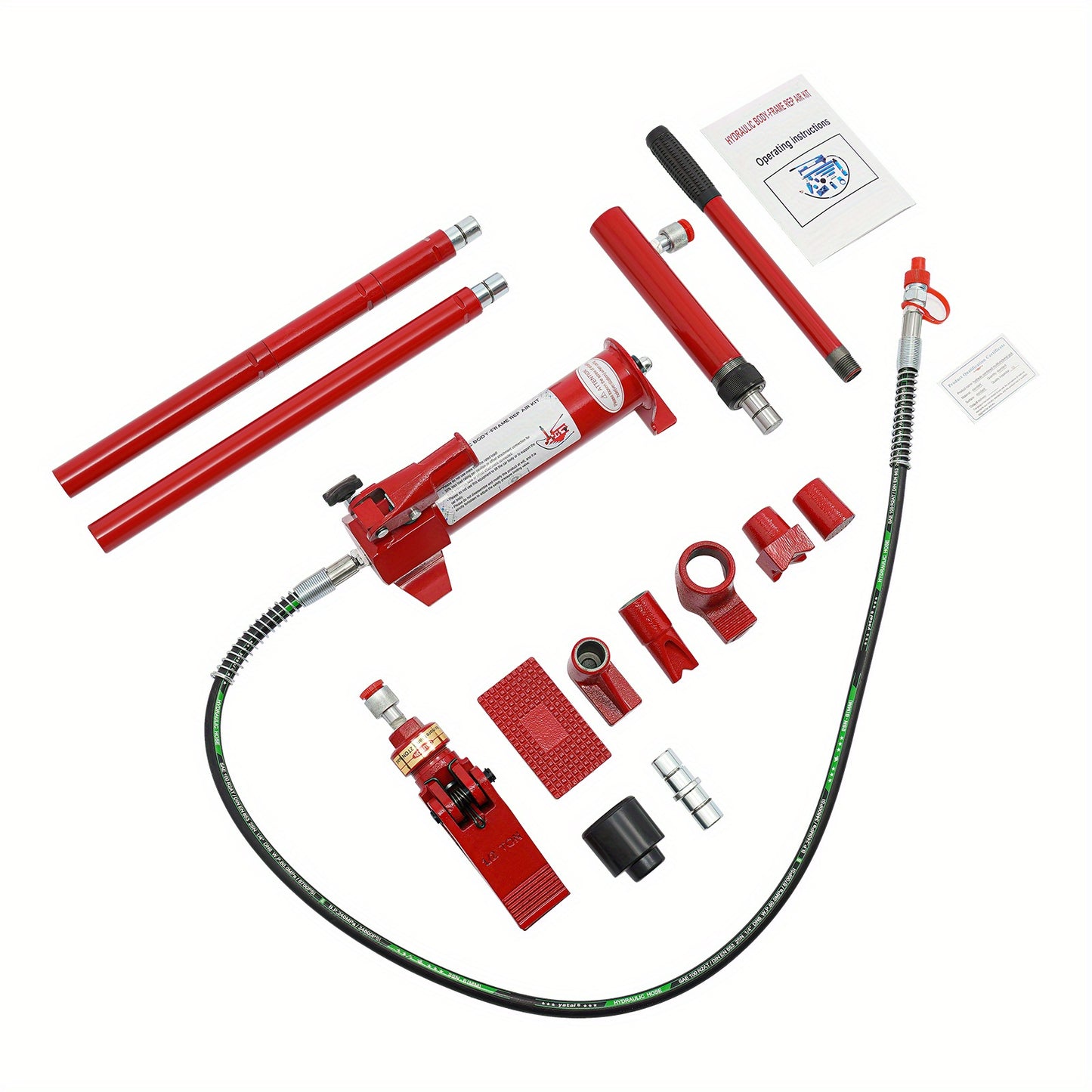 Hefbrug – Hydraulische Scheidingsbok – Autolift – Werkplaatsbok – Voertuiglift – 4 Ton Capaciteit – Robuust Metaal – Compact & Sterk