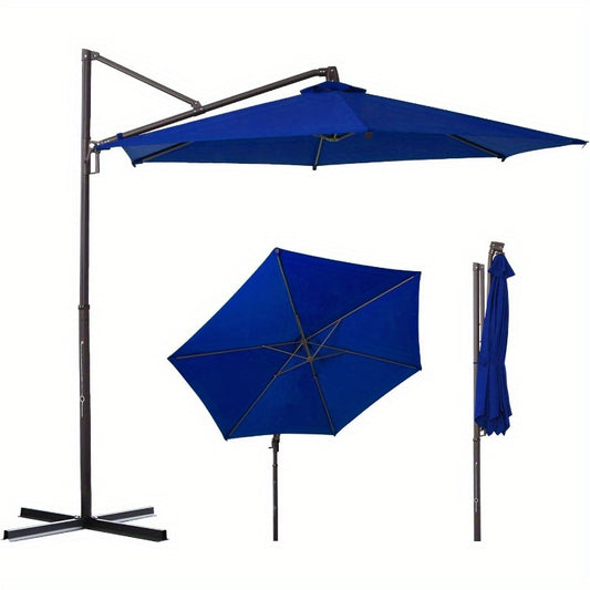 Aluminium Parasol – Tuinparasol – Zonnescherm – Terrasparasol – Buitenzonnescherm – Ronde Parasol 300 cm – 360° Draaibaar & Kantelbaar – UV50+ Bescherming
