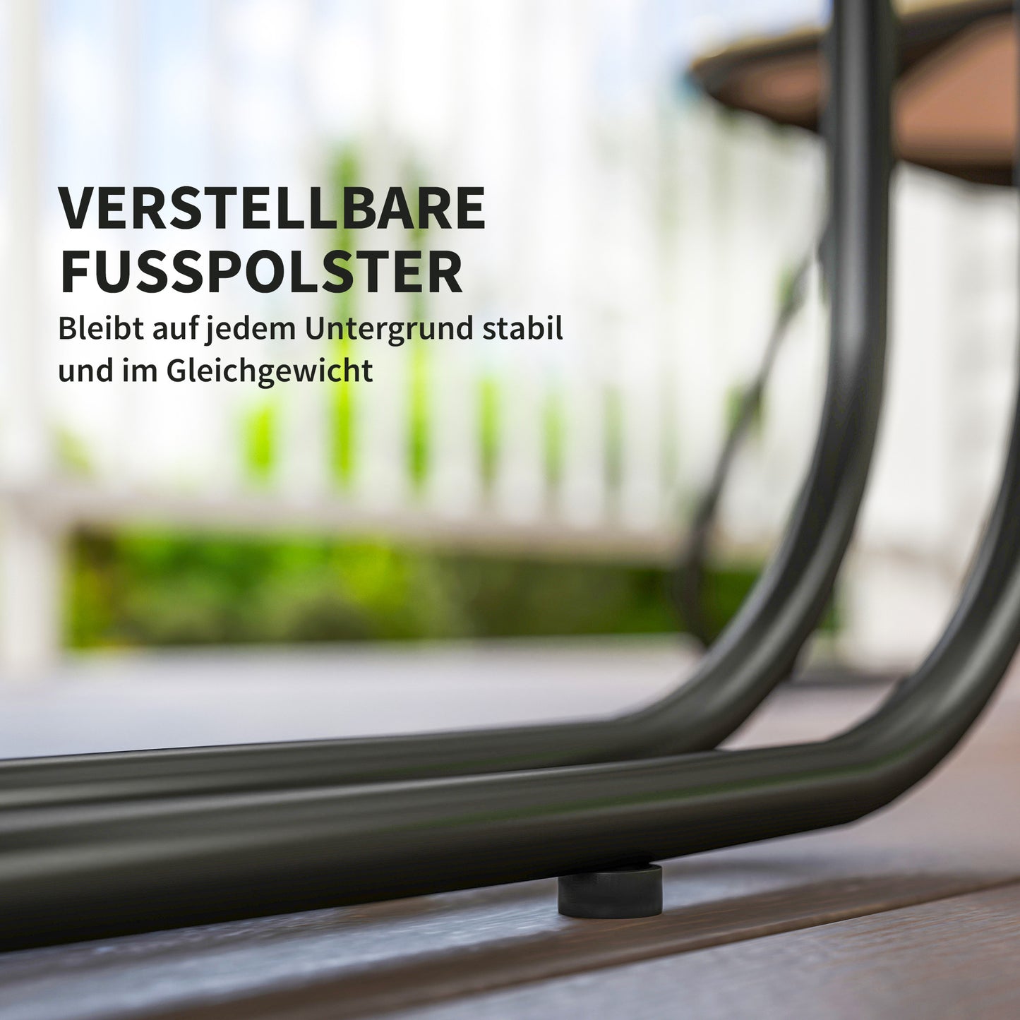 Tuinmeubelset Polyrattan – Loungeset Buiten – Tuinset Balkon – Outdoor Meubelset – Loveseat Fauteuils – Weerbestendig PE-Rattan – Verstelbare Poten Donkergrijs