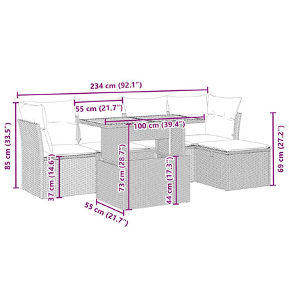 Vidaxl Loungeset Loungesets Tuinset