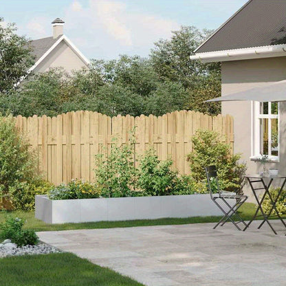 Bloembak – Plantenbak – Verhoogde Plantenbak – Plantenbak Voor Balkon – Tuinbak – Gegalvaniseerd Staal – Weerbestendig – 280x80x40 cm