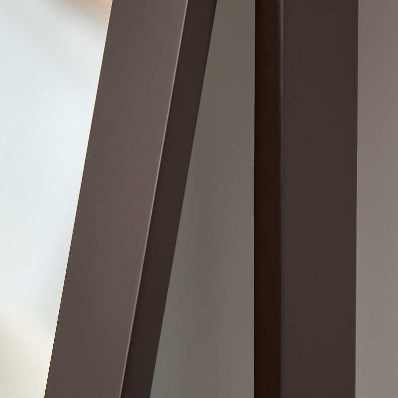 Full Length Spiegel – Staande Spiegel – Vloerspiegel – Volledige Lengte Spiegel – Hangende Spiegel – A-Frame Ontwerp – 47x46x148 cm – MDF Zwart Frame