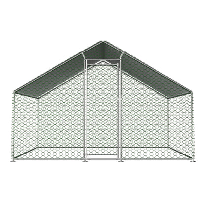 Kippenren – Hokken – Kooien – Buitenruimte – Ren Voor Dieren – 3x2x2 m – Waterdichte PE Stof – Stabiel Metaalframe Met Veiligheidsluiting