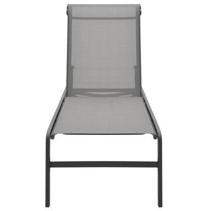 2-Persoons Loungeset – Tuinmeubel – Ligstoel – Buitenmeubel – Verstelbare Rugleuning – Duurzaam Staalframe