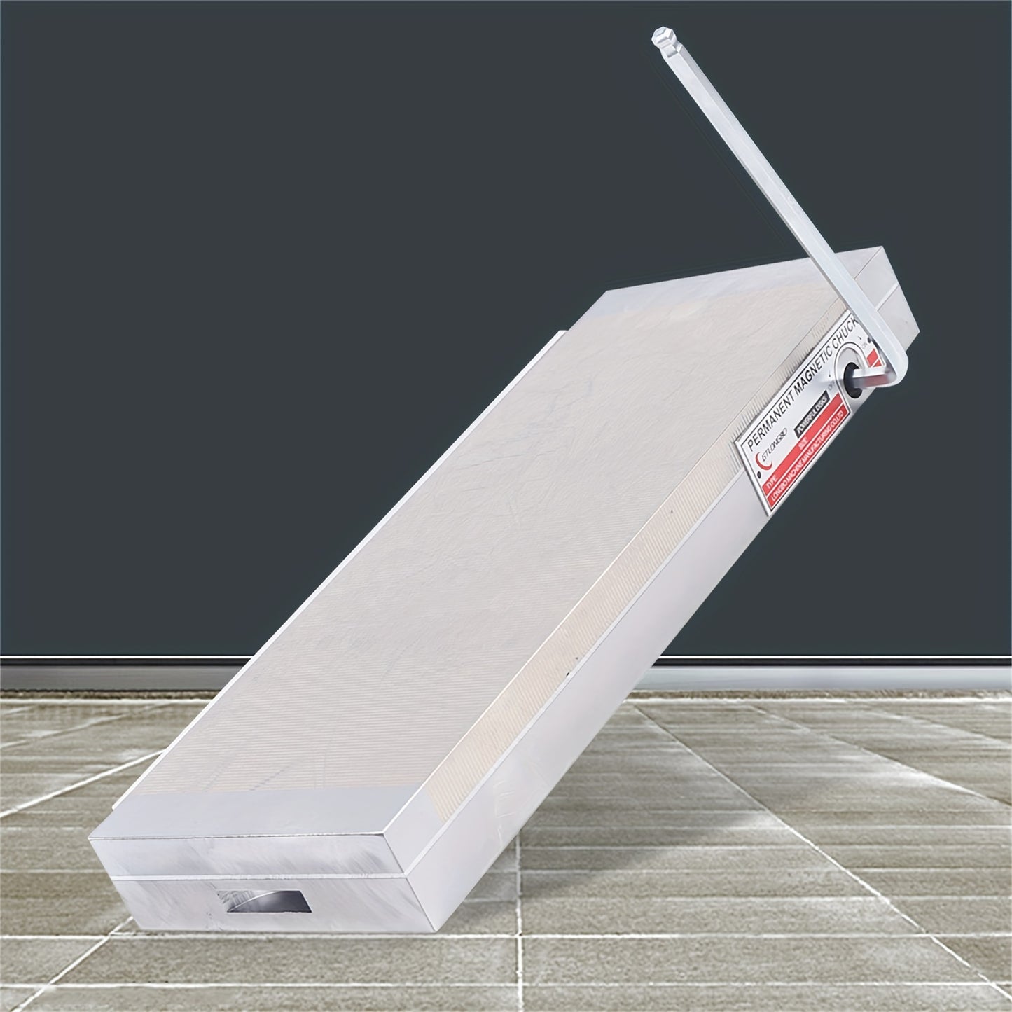 Magnetplaat – Magnetspannplatte – Magnetfutter – Spannplaat – Magnetisch Plaatje – Permanent Magnetisch – 40 x 15 cm – Krachtige Zuigkracht Tot 100N/cm²