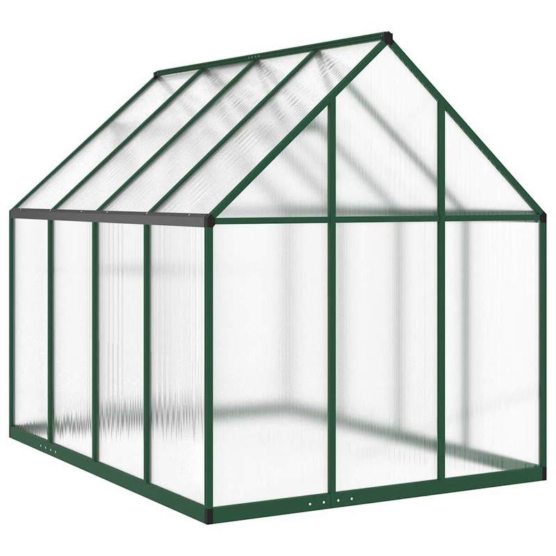 Kweekkas – Serre – Plantenkas – Groentekas – Kas Aluminium – Grote Kweekkas 224x169x195 cm – Stevig Aluminium Frame – Weerbestendige 4 mm Polycarbonaat Panelen