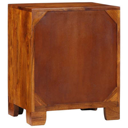 Dressoir – Opbergkast – Ladekast – Woonkamerkast – Buffetkast – Massief Acaciahout – Compact 50x35x60 cm – Veelzijdig In Gebruik