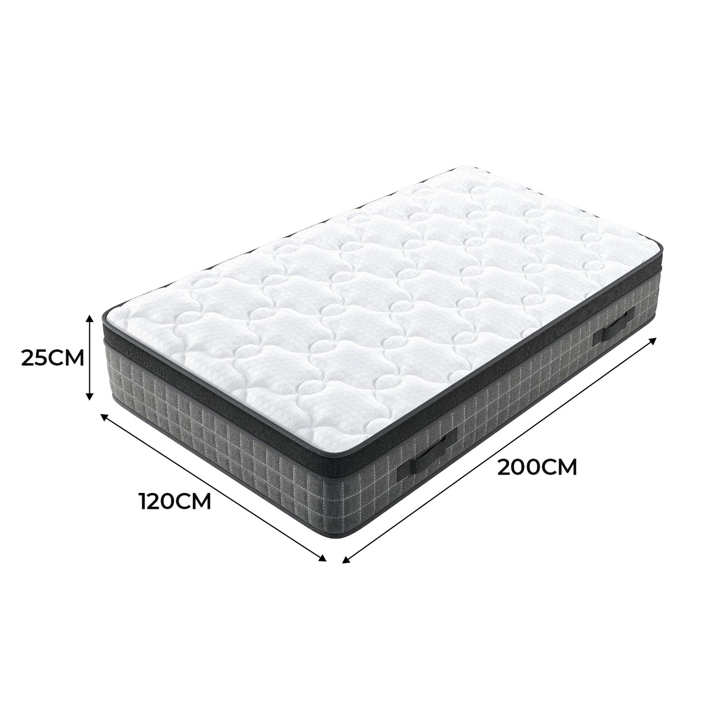 Mattress Pressure Relief Extra Long Twin Mattresses with Breathable Memory Foam & Individual Pocket Spring