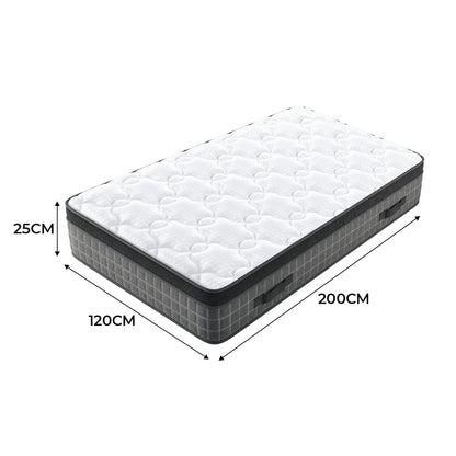 Mattress Pressure Relief Extra Long Twin Mattresses with Breathable Memory Foam & Individual Pocket Spring