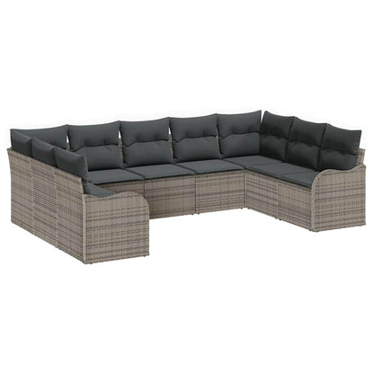Tuinbank – Buitenbank – Loungeset – Balkonbank – Tuinmeubel – Modulair Ontwerp – Handgevlochten Weerbestendig Rattan
