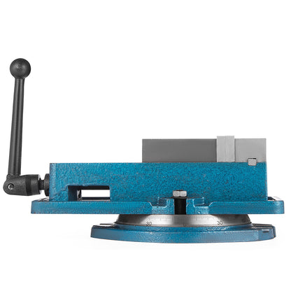 Freesbankklem – Bankklem – Werkbankklem – Freesmachineklem – Zaagklem – 10 cm Klemwijdte – 360° Draaibare Basis – Gietijzeren Stevige Grip