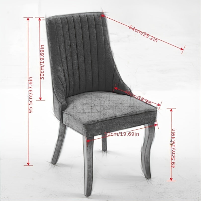 Eetkamerstoel – Stoel – Kuipstoel – Armstoel – Dining Chair – Blauw – Hoog Comfort – Bamboe Frame