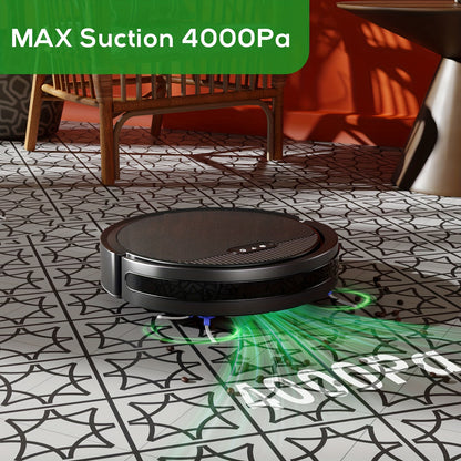 Robotstofzuiger – Robot Cleaner – Automatische Stofzuiger – Draadloze Zuiger – Slimme Schoonmaker – 4500 mAh Batterij – Wi-Fi Bediening