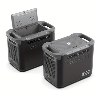 Powerstation – Noodstroomaggregaat – Draagbare Generator – Energieopslag – Powerbank – 1997Wh LiFePO4 Batterij – Snel Opladen 1,3 Uur
