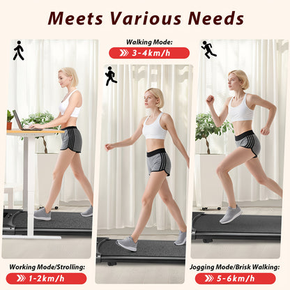 Loopband – Wandelband – Hardloopband – Walking Pad – Treadmill – Compact en Stil – Met Afstandsbediening
