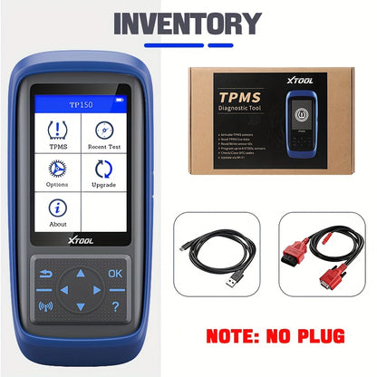 TPMS Programmeertool – Bandenspanning Tester – Sensor Activator – Reset Tool – Diagnoseapparaat – Wifi Updates – Kleurenscherm – Compact Design