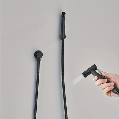 Bidetspuit – Toilet Handdouche – Bidet Handdouche – WC Sprayer – Hygiëne Spuit – Roestvrij Staal – Verstelbare Waterdruk – Zwart
