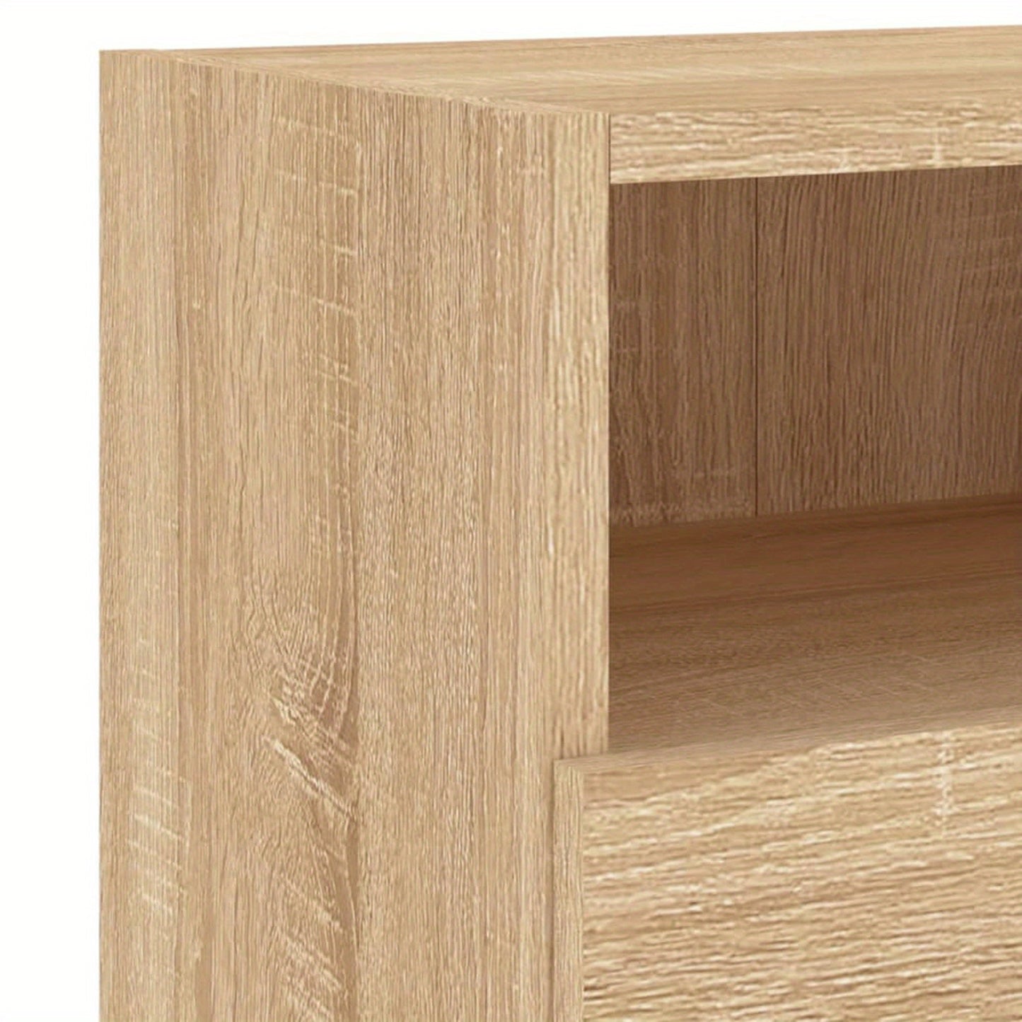 TOMSHOO TV Cabinet, Entertainment cabinet, TV Wall Cabinets 2pcs Sonoma Oak 60x30x30cm Engineered Wood, Entertainment Center, Television and media furniture