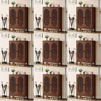 Schoenenkast – Schoenopberger – Schoenenrek – Schoenmeubel – Schoenenschuifkast – 6-Lagen Voor 20 Paar – MDF Met Louverdeuren