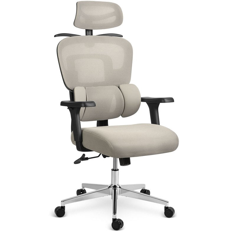 Bureaustoel – Office Chair – Kantoorstoel – Gamestoel – Draaistoel – Ergonomisch Mesh Design – Verstelbare Hoogte en Rugleuning