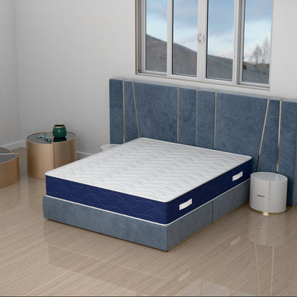 Matras – Eenpersoonsmatras – Twijfelaarmatras – Orthopedisch matras – Koudschuimmatras – Ergonomisch memory foam – Ademend 140x190 cm – 25 cm hoog