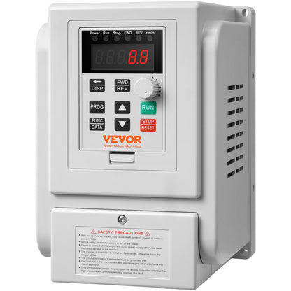 Frequentieregelaar – VFD – Variabele Snelheidsregelaar – Motorcontroller – Toerentalregelaar – 4 kW Vermogen – 0-400 Hz Frequentiebereik
