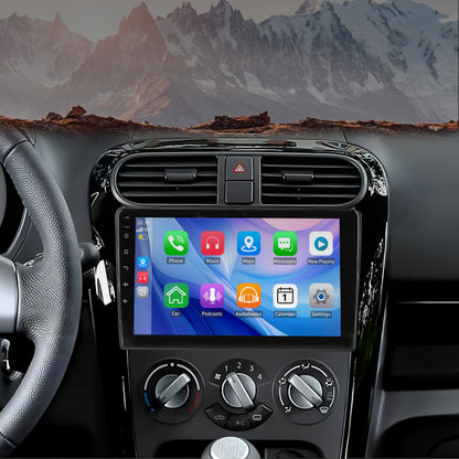 ESSGOO 2+64GB Android 14 Car Stereo Radio, 9 Inch/22.8cm IPS Screen 2 Din Multimedia Player, Android Auto & Wireless CarPlayer, FM/RDS Support Handsfree Calling Steering Wheel Control, for Suzuki Splash Opel Agila 2004-2014,