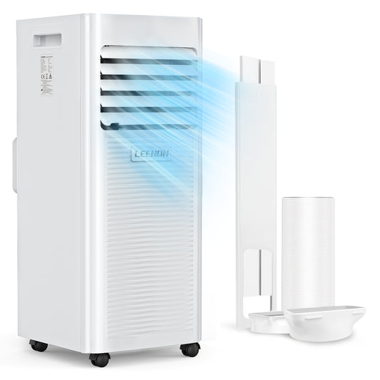 Draagbare Airco – Mobiele Airconditioner – Ontvochtiger – Ventilator – 9000 BTU – Energiezuinig – Compact