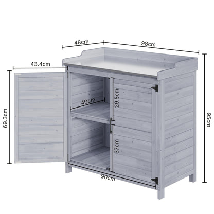 Ladekast – Opbergkast – Commode – Dressoir – Kast – Houten Kast Met 5 Lades En Open Plank – Compact Design Van Hoogwaardig Dennenhout Met Metalen Handgrepen