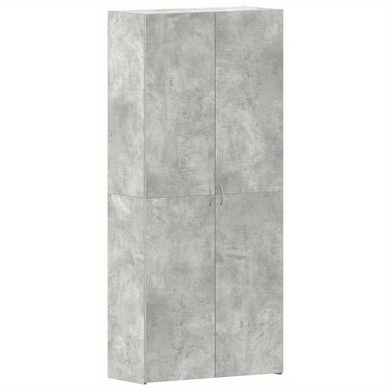 Schoenenkast – Schoenenrek – Schoenenopberger – Schoenenkastje – Schoenenmeubel – Verticale Ruimtebesparing – Duurzaam Hardhout – Beton-Grijs
