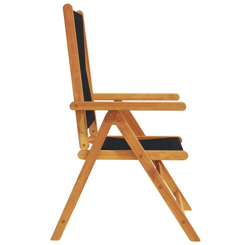 Inklapbare Tuinstoelen – Klapstoelen – Buitenstoelen – Campingstoelen – Visstoelen – Massief Acaciahout – Stevig Polypropyleen