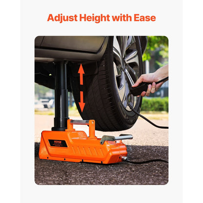Autokrik – Elektrische Krik – Garagekrik – Hydraulische Krik – Auto Jack – 15 Ton Draagvermogen – Ingebouwde LED Verlichting