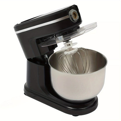 3-in-1 Keukenhulpmiddel – Keukenaccessoire – Mengkom – Hakker – Mixer – Roestvrij Staal & Glas – 6 Liter Inhoud – Multifunctioneel & Vaatwasserbestendig