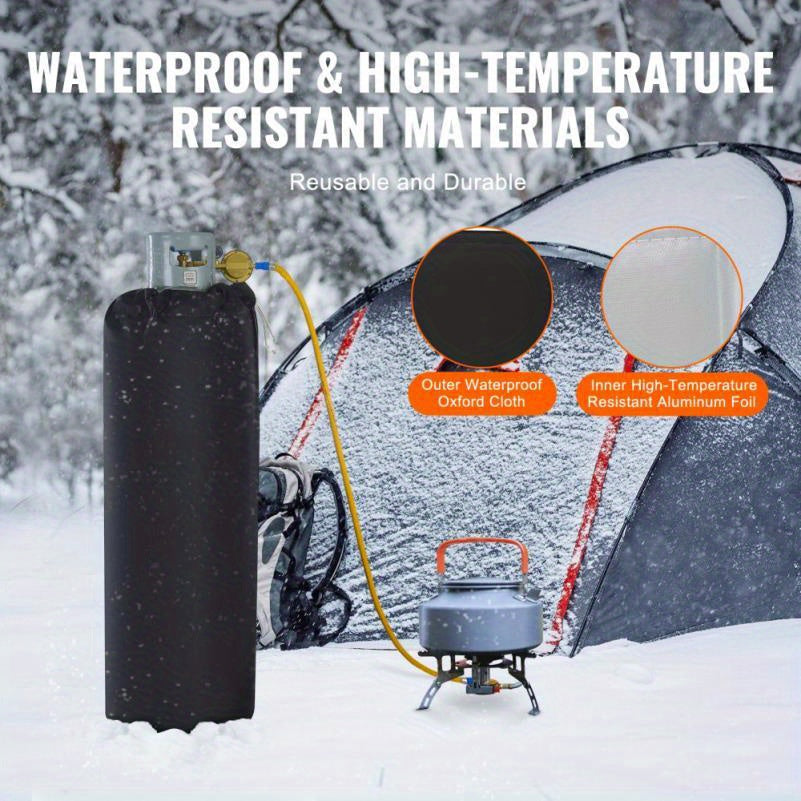 Gasflesverwarmer – Propaanverwarmer – Gasflesverhitter – LPG Verwarmer – Buitenverwarmer – Voor 45,36 kg Propaanfles – 280W Vermogen – Tot 90°F (32°C) Temperatuur