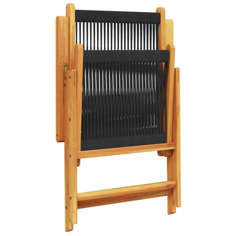 Inklapbare Tuinstoelen – Klapstoelen – Buitenstoelen – Campingstoelen – Visstoelen – Massief Acaciahout – Stevig Polypropyleen