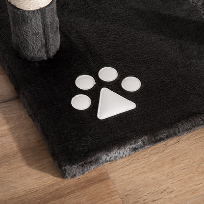 Krabpaal – Kattenkrabpaal – Krabmeubel – Kattenboom – Kattentoren – Verstelbare Hoogte 240-260 cm – Stevig Hout en Duurzaam Sisal