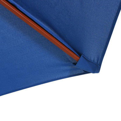 Solid Parasol with wood mast 300x258cm