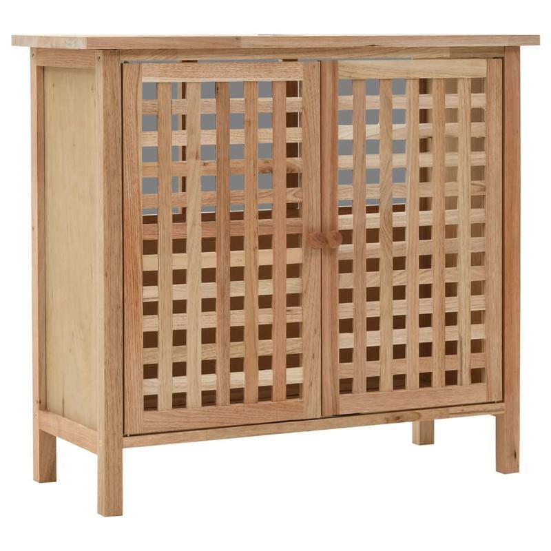 Kaptafel – Schoonheidstafel – Make-uptafel – Toilettafel – Dressingkast – Massief Notenhout – Ruime Spiegel – Compact Formaat