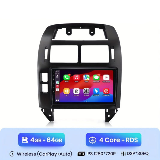 Car Multimedia Speler – Autoradio – Android Auto – 2 Din Radio – Smart GPS Navigatie – 9 Inch IPS Scherm – 4GB RAM 64GB Opslag
