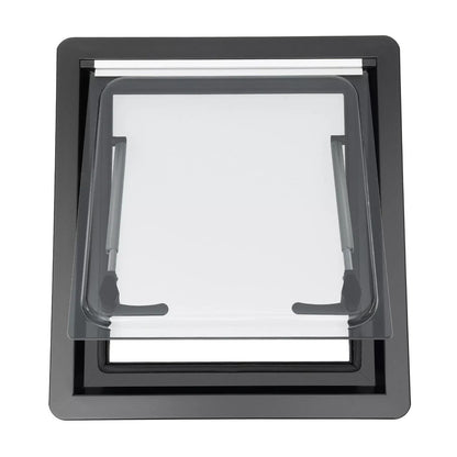Goodslinesshop Caravan Camper Window - 70° Opening Angle, 450 x 500mm Side Window for Caravans & Motorhomes (High-Quality Shop Now!), Motorhome Part And Accessorie, Rv Accessorie Must Have, Rv Accessorie, Rv Part And Accesso