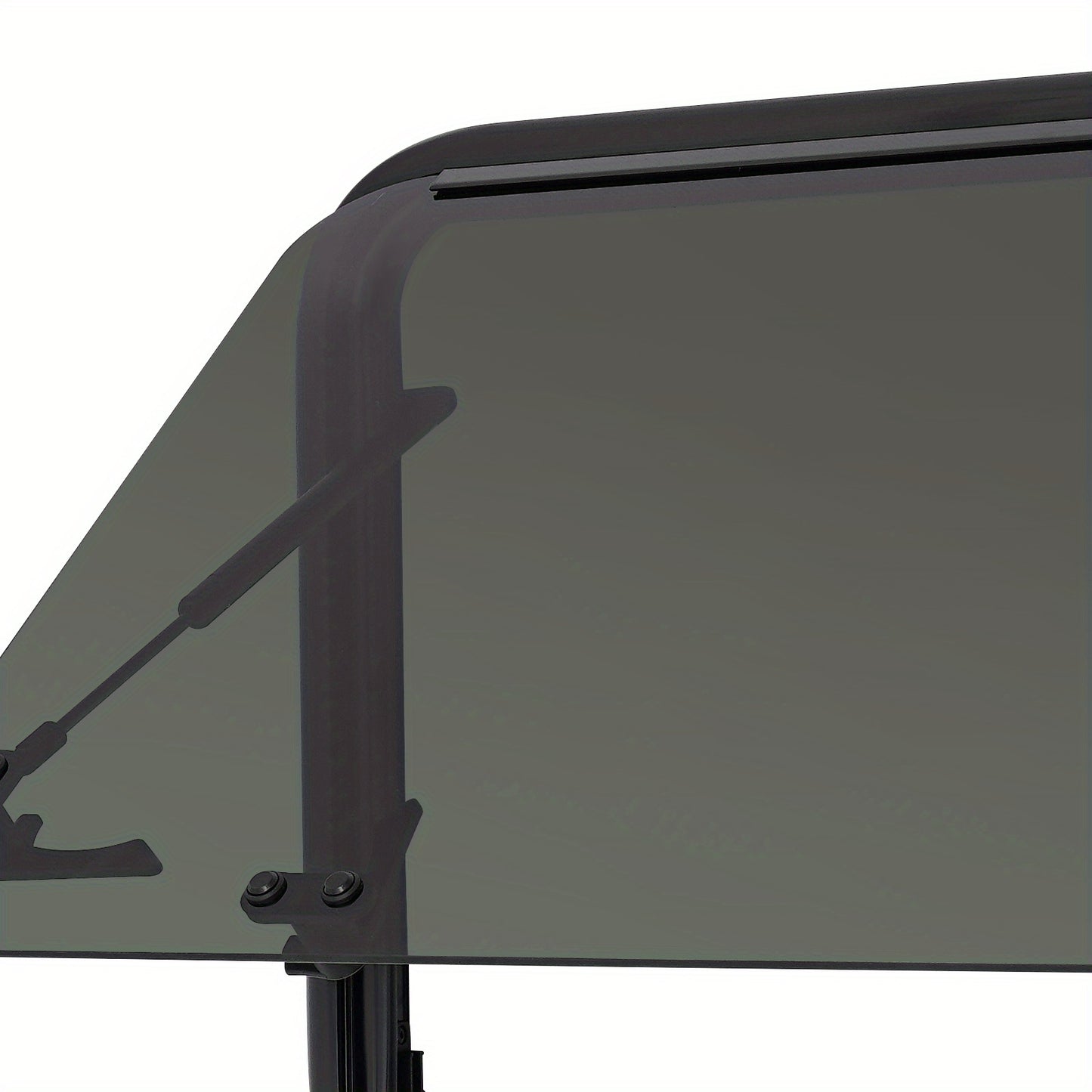Uitzetraam Camper – Caravanraam – Mobiel Raam – Rolvenster – Ventilatieraam – Gebogen Gehards Glas – Aluminium Frame – Inclusief Horrenraam – 800x500 mm – Duurzaam Lichtgewicht