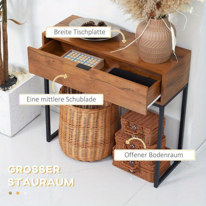 Opbergkast – Bergkast – Dressoir – Kast – Kast Met Deuren – Stevige Hardhouten Constructie – Zwart Frame Met Natuurlijke Houttinten