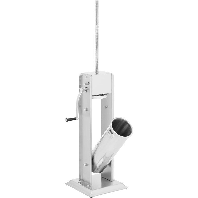 Worstenvuller – Worstpomp – Worstmachine – Worstmaker – Worstvulmachine – Roestvrijstaal – 7 Liter Capaciteit – 4 Vulmondjes – Verticale Constructie