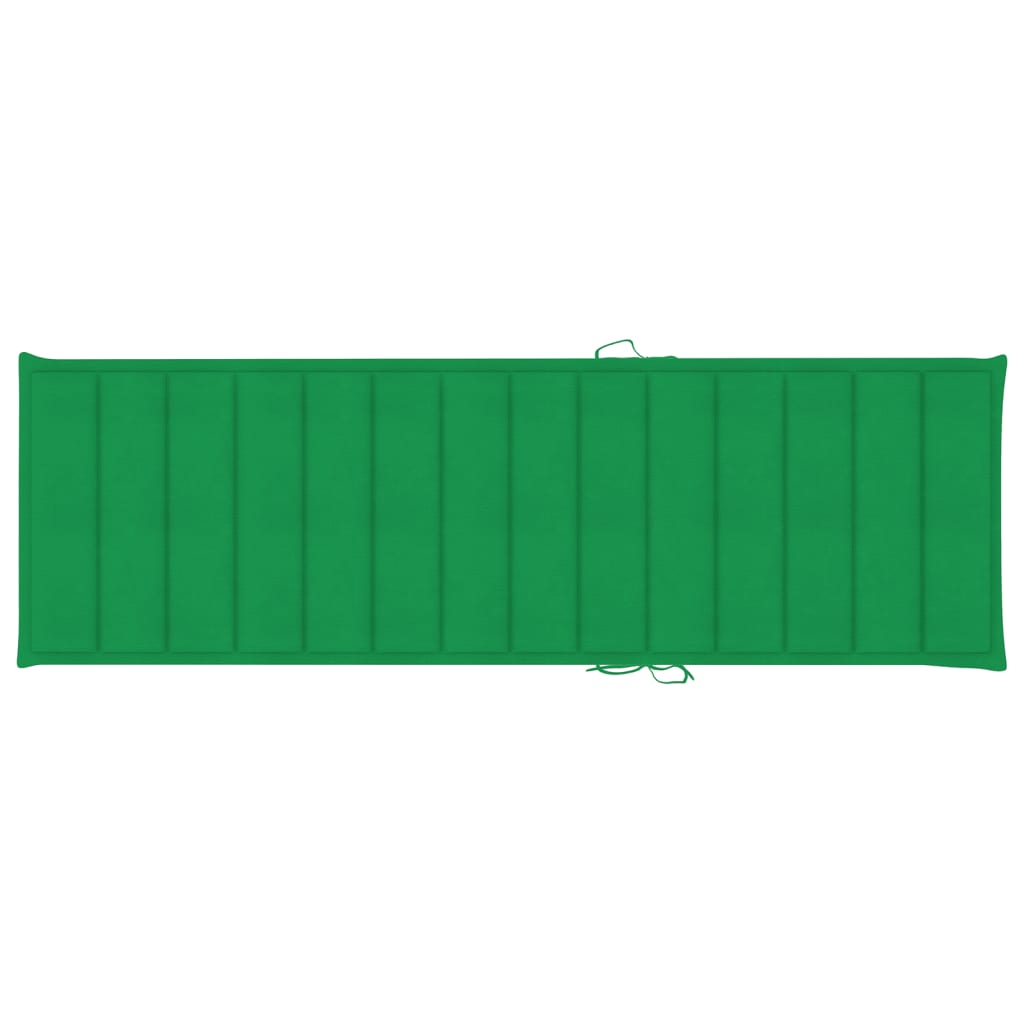 Houten Ligstoel – Tuinstoel – Lounge Stoel – Verstelbare Ligstoel – Tuinmeubel – Acaciahout – Uittrekbare Tafel – Kussen Met Vulling